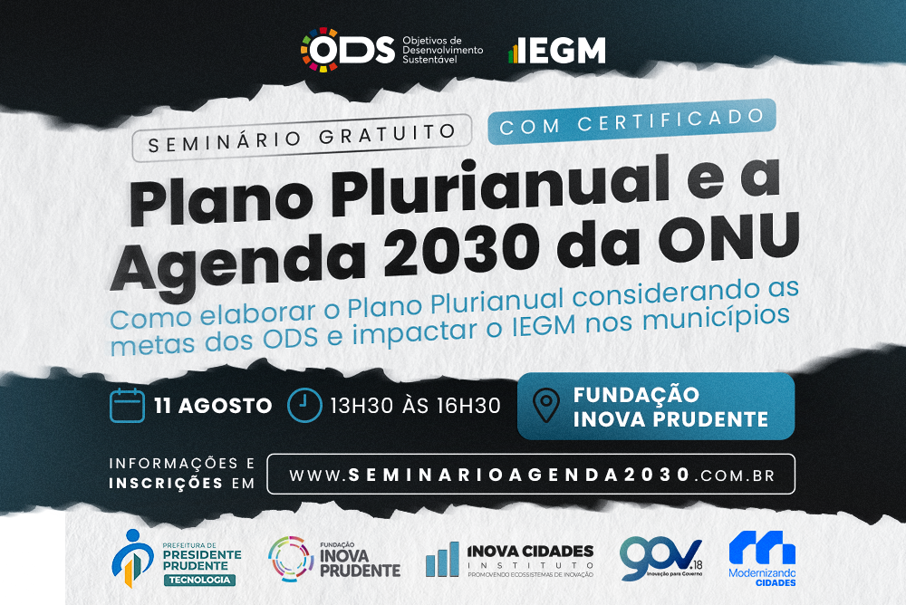 Seminário PPA e a Agenda 2030 da ONU