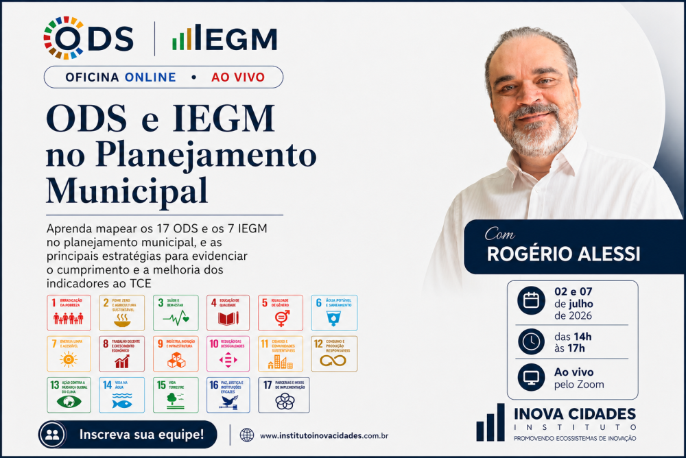 ODS e IEGM no Planejamento Municipal
