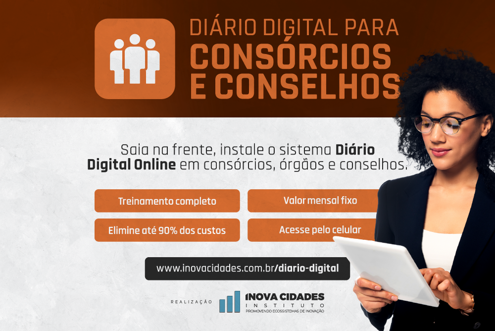 Diário Digital para Consórcios e Conselhos