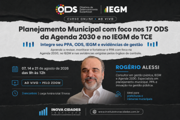 Planejamento Municipal com ODS e IEGM - uma visão prática