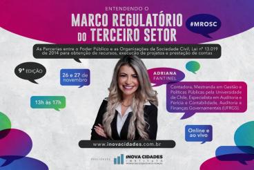 Oficina MROSC: elaboração e gestão de projetos com repasses financeiros